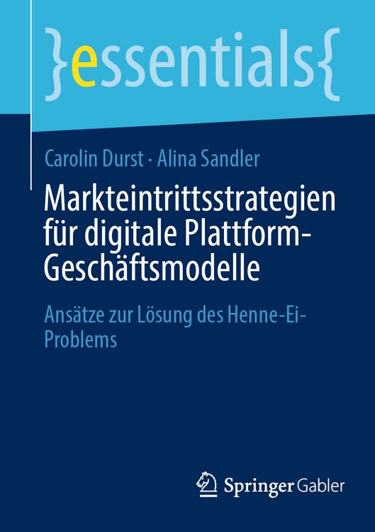 Produktbild: Markteintrittsstrategien f&uuml;r digitale Plattform-Gesch&auml;ftsmodelle