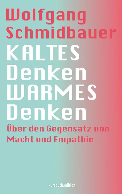 Produktbild: Kaltes Denken, Warmes Denken