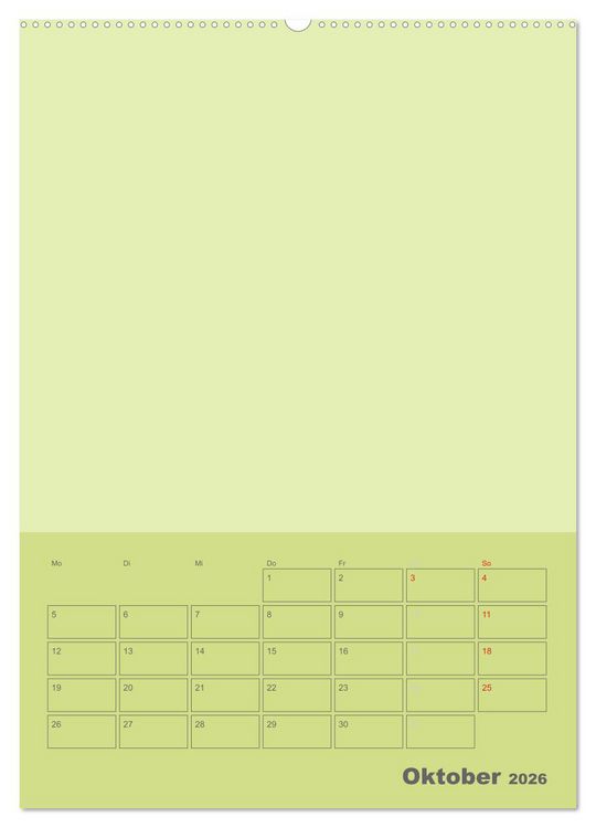 Produktbild: Bastel Terminkalender (Wandkalender 2026 DIN A2 hoch), CALVENDO Monatskalender