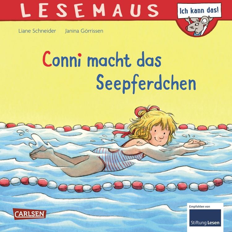 Bild vom Artikel LESEMAUS 6: Conni macht das Seepferdchen vom Autor Liane Schneider