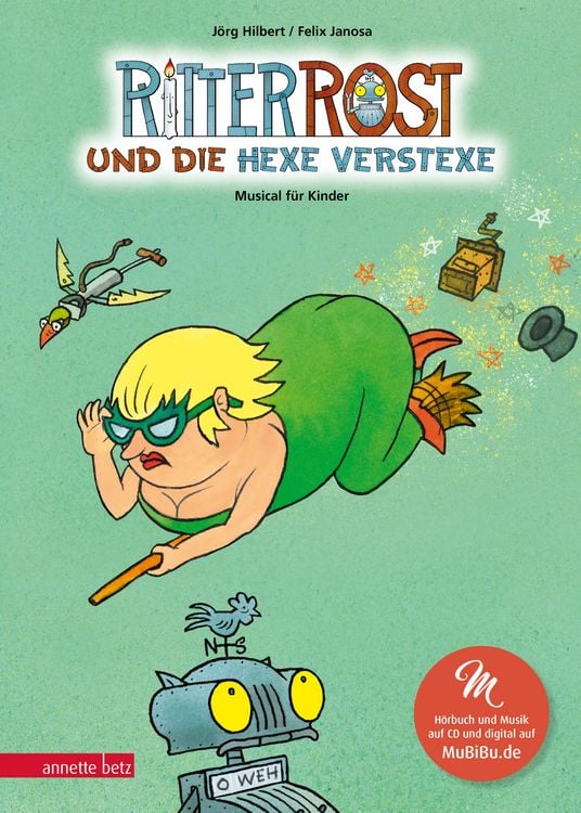 Produktbild: Ritter Rost und die Hexe Verstexe (Ritter Rost mit CD und zum Streamen, Bd. 3)