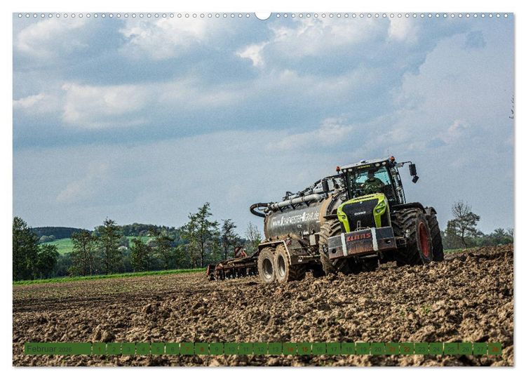 Produktbild: Landwirtschaft - G&uuml;lleausbringung (Wandkalender 2026 DIN A2 quer), CALVENDO Monatskalender