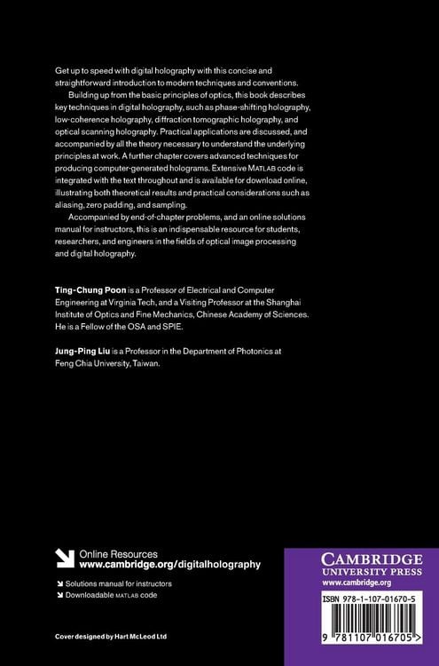 Produktbild: Introduction to Modern Digital Holography