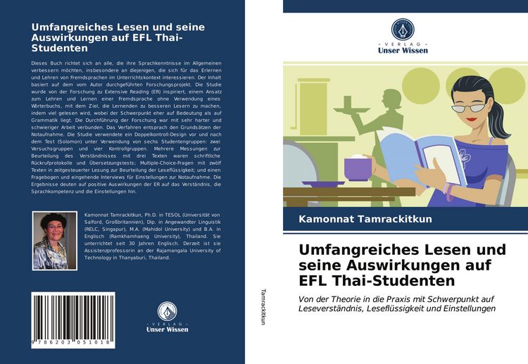 Produktbild: Umfangreiches Lesen und seine Auswirkungen auf EFL Thai-Studenten