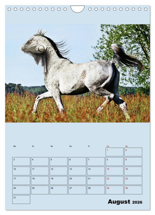 Produktbild: Seltsame Tiere - da stimmt doch was nicht... (Wandkalender 2026 DIN A4 hoch), CALVENDO Monatskalender
