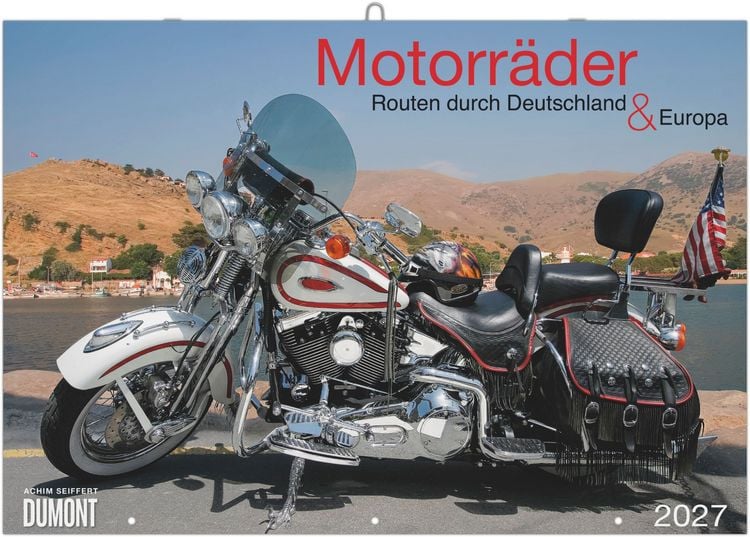 Produktbild: Motorr&auml;der - Routen durch Deutschland & Europa 2027