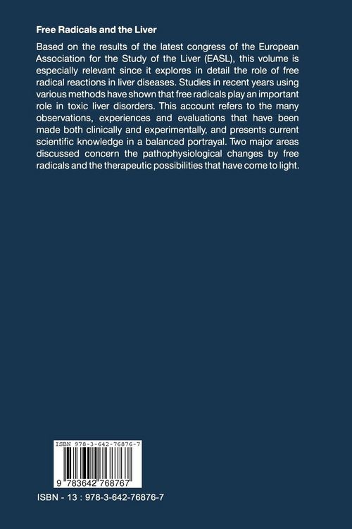 Produktbild: Free Radicals and the Liver