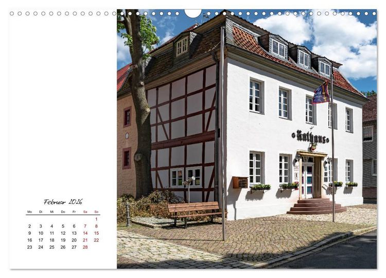 Produktbild: Fachwerkstadt Hornburg (Wandkalender 2026 DIN A3 quer), CALVENDO Monatskalender