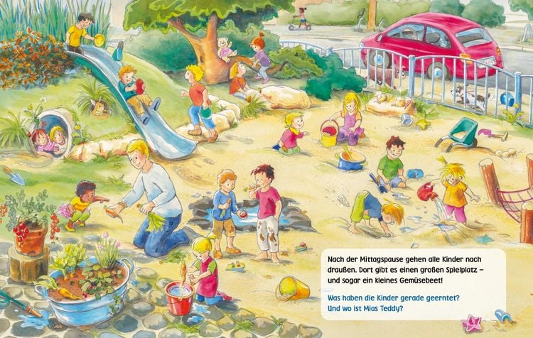 Produktbild: Unkaputtbar: Mein erstes Wimmelbuch: Ein Tag in der Kita