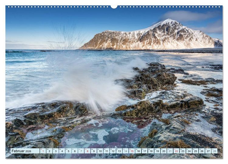 Produktbild: Norwegens Lofoten (Wandkalender 2026 DIN A2 quer), CALVENDO Monatskalender