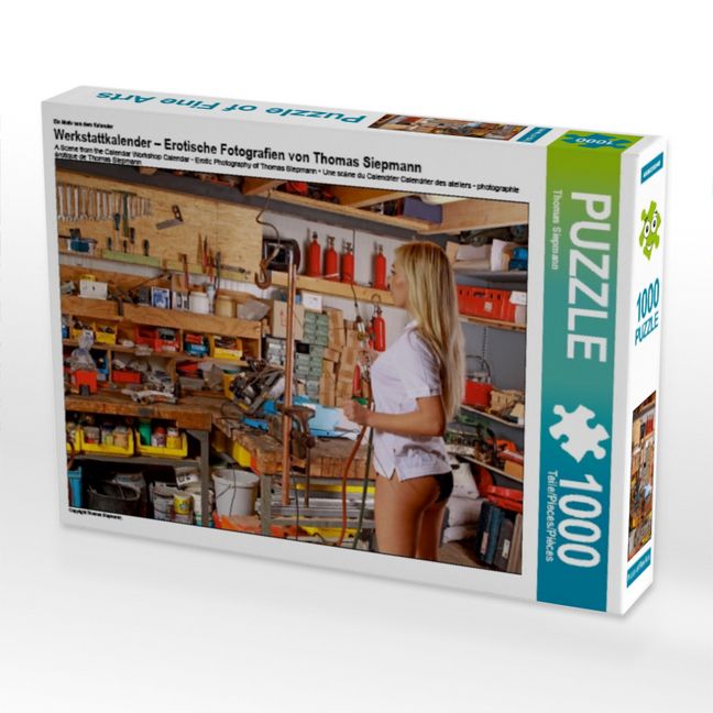 Produktbild: CALVENDO Puzzle Ein Motiv aus dem Kalender Werkstattkalender - Erotische Fotografien von Thomas Siepmann | 1000 Teile Lege-Gr&ouml;&szlig;e 64x48cm Foto-Puzzle f&uuml;r gl&uuml;ckliche Stunden