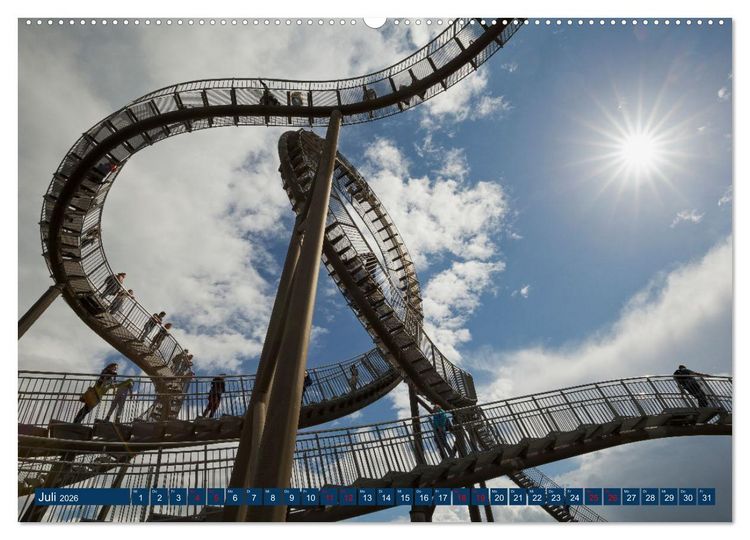Produktbild: 75 Jahre Nordrhein-Westfalen - Ein Bundesland feiert Geburtstag (hochwertiger Premium Wandkalender 2026 DIN A2 quer), Kunstdruck in Hochglanz