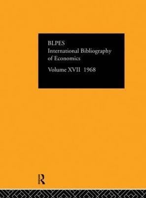Produktbild: Ibss: Economics: 1968 Volume 17
