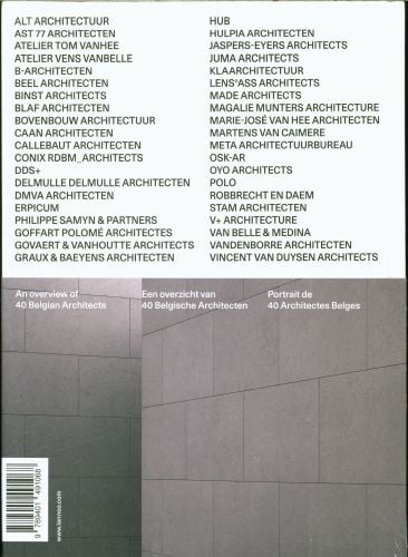 Produktbild: Belgian Architects Today