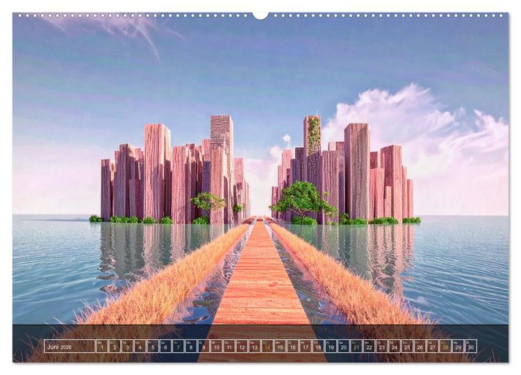 Produktbild: Die Natur kehrt zur&uuml;ck (Wandkalender 2026 DIN A2 quer), CALVENDO Monatskalender