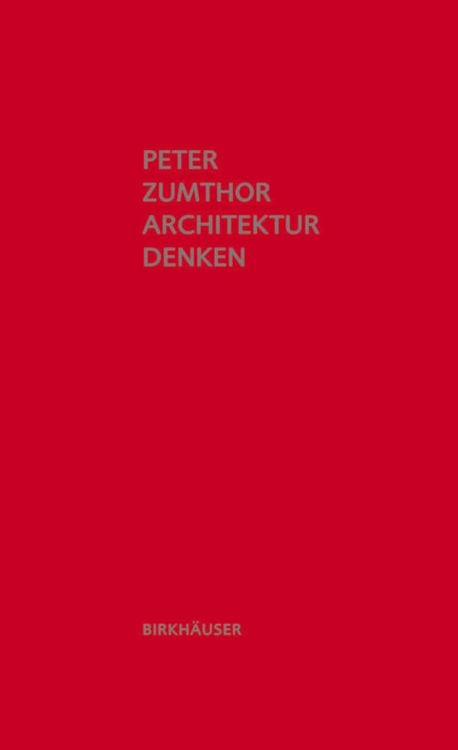 Produktbild: Architektur denken