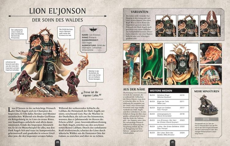Produktbild: Warhammer 40.000 Lexikon der Figuren