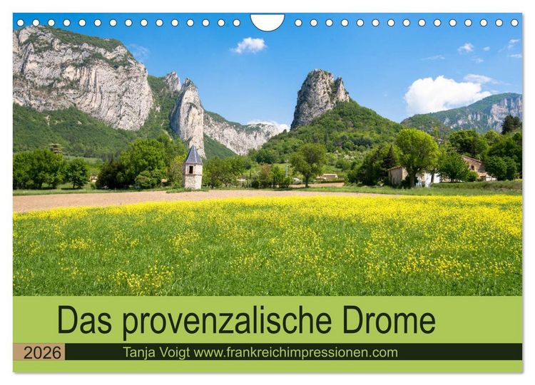 Produktbild: Provenzalisches Drome (Wandkalender 2026 DIN A4 quer), CALVENDO Monatskalender