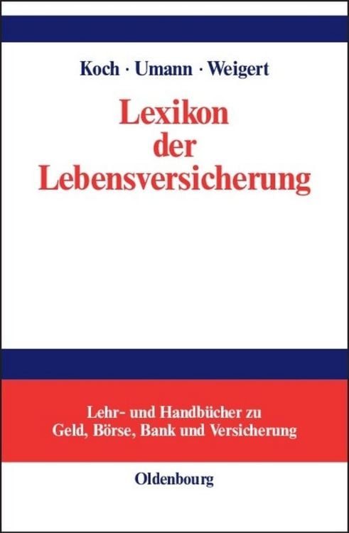 Produktbild: Lexikon der Lebensversicherung