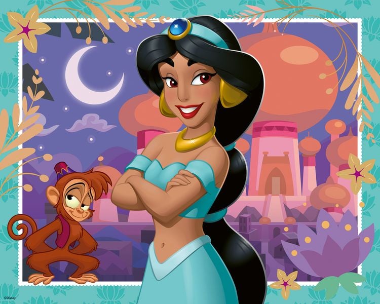 Produktbild: Kinderpuzzle 48 Teile - Disney Prinzessinnen - Prinzessin Jasmin