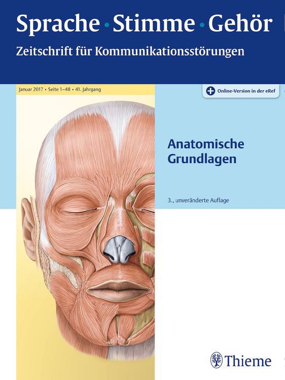 Produktbild: Sprache - Stimme - Geh&ouml;r - Anatomische Grundlagen