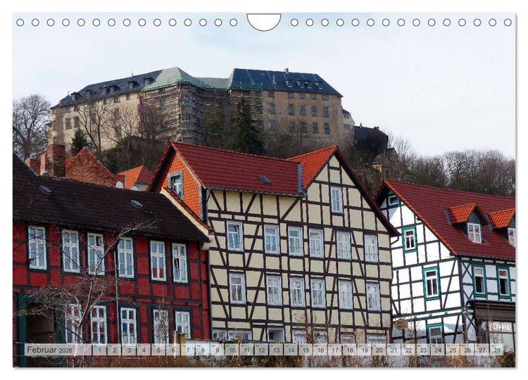 Produktbild: Blankenburg im Harz (Wandkalender 2026 DIN A4 quer), CALVENDO Monatskalender