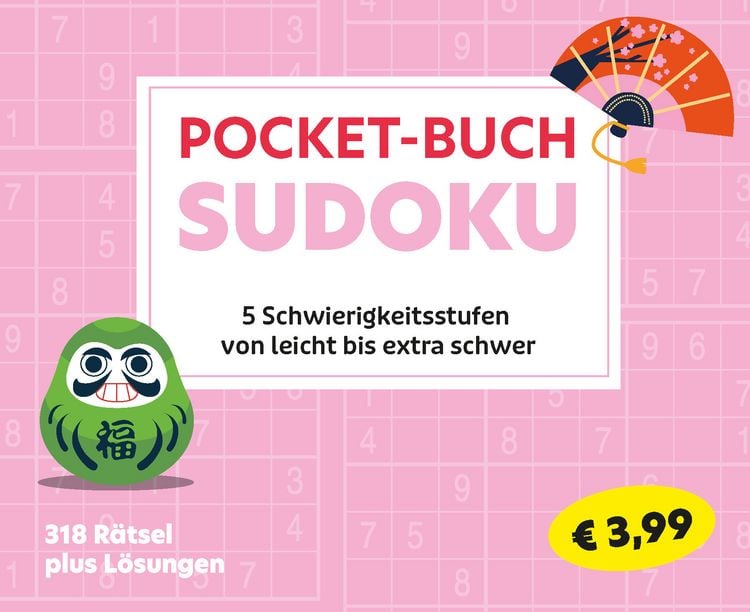 Produktbild: Pocket-Buch Sudoku Band 7