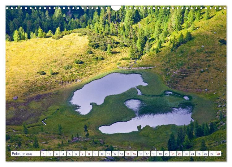 Produktbild: Sch&ouml;ne Lungauer Bergseen (Wandkalender 2026 DIN A3 quer), CALVENDO Monatskalender