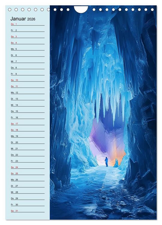 Produktbild: Von oben und unten (Wandkalender 2026 DIN A4 hoch), CALVENDO Monatskalender