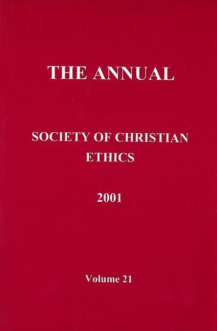 Produktbild: Annual of the Society of Christian Ethics 2001