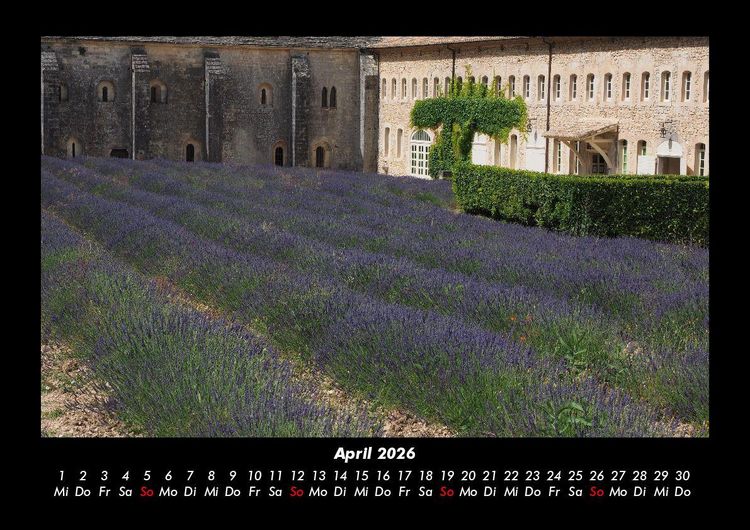 Produktbild: Blumenkalender 2026 Fotokalender DIN A3