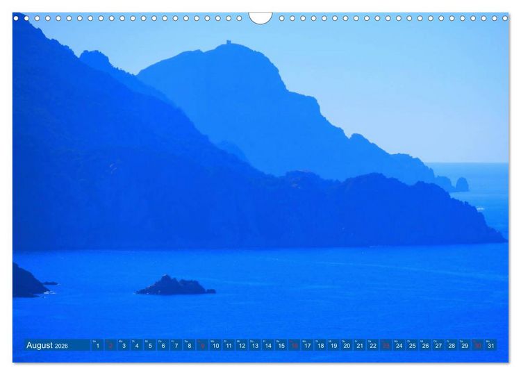 Produktbild: Korsika - Wandern zu den Naturwundern (Wandkalender 2026 DIN A3 quer), CALVENDO Monatskalender