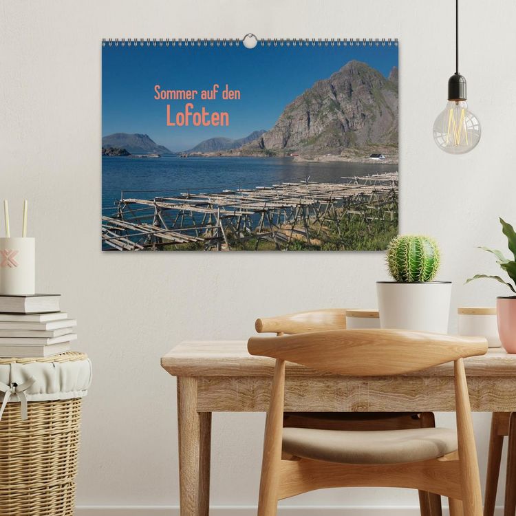 Produktbild: Sommer auf den Lofoten (Wandkalender 2026 DIN A3 quer), CALVENDO Monatskalender