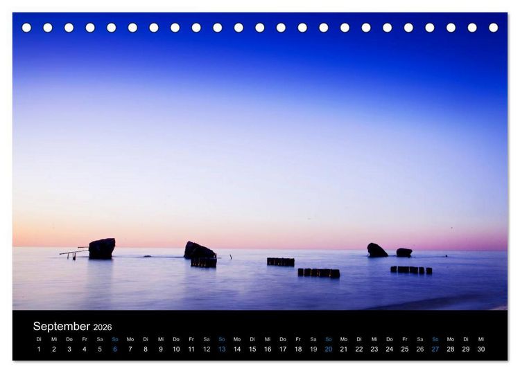 Produktbild: Sonnenunterg&auml;nge (Tischkalender 2026 DIN A5 quer), CALVENDO Monatskalender