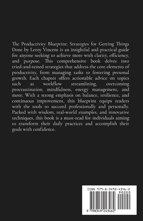 Produktbild: The Productivity Blueprint