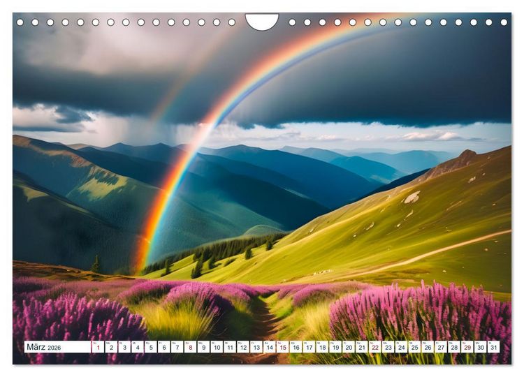 Produktbild: Wetter- und Naturph&auml;nomene (Wandkalender 2026 DIN A4 quer), CALVENDO Monatskalender