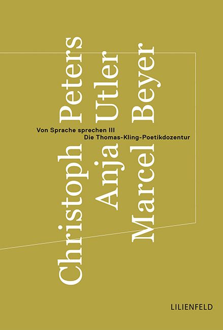 Produktbild: Von Sprache sprechen III