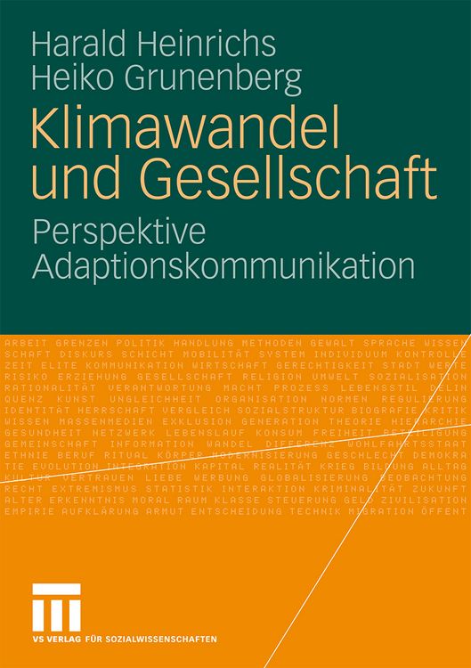 Produktbild: Klimawandel und Gesellschaft
