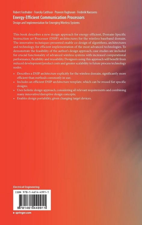 Produktbild: Energy-Efficient Communication Processors