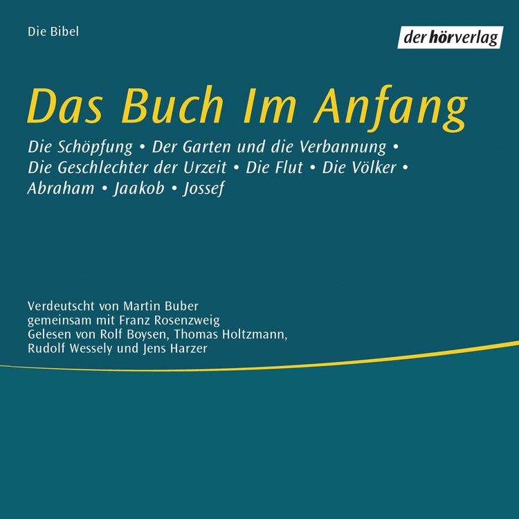 Produktbild: Das Buch im Anfang