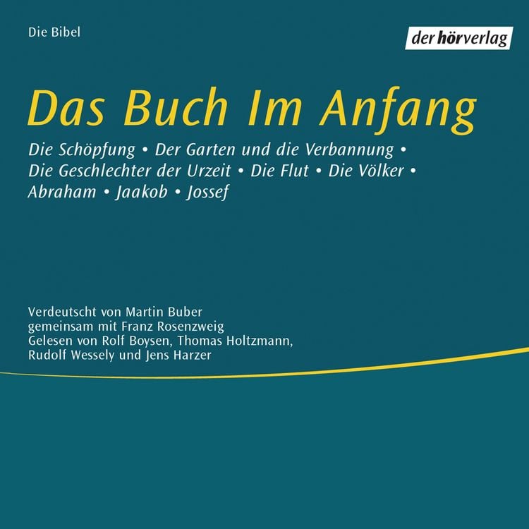 Produktbild: Das Buch im Anfang