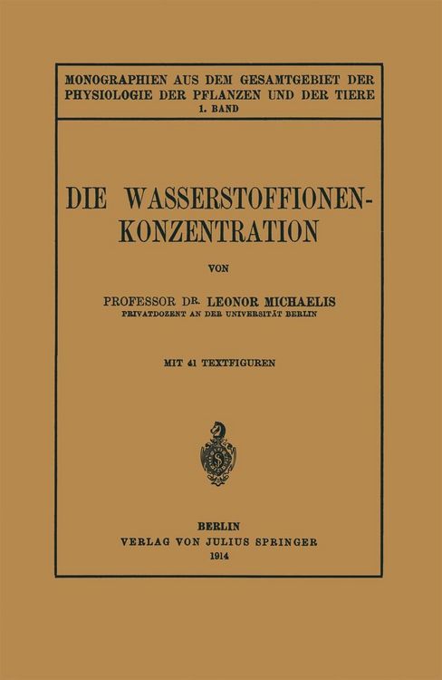 Produktbild: Die Wasserstoffionen-Konzentration