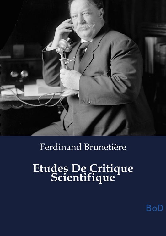 Produktbild: Etudes De Critique Scientifique