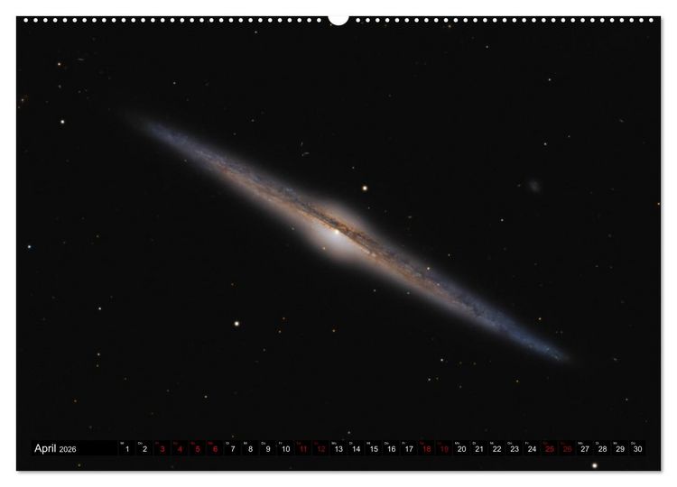 Produktbild: Ein Streifzug durch das Universum (Wandkalender 2026 DIN A2 quer), CALVENDO Monatskalender