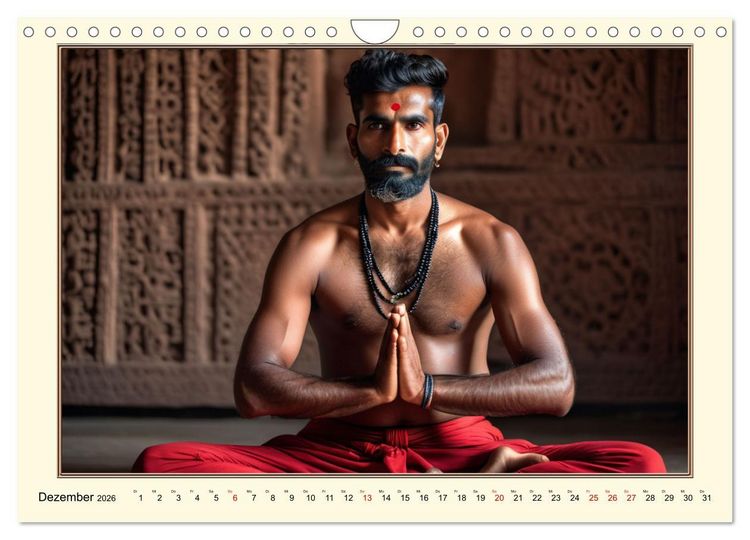 Produktbild: Tradition und Kultur in Indien (Wandkalender 2026 DIN A4 quer), CALVENDO Monatskalender