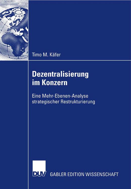 Produktbild: Dezentralisierung im Konzern