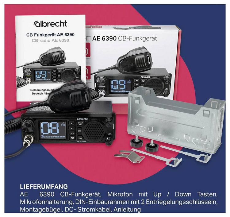 Produktbild: Albrecht AE 6390 CB 12639 CB-Funkger&auml;t