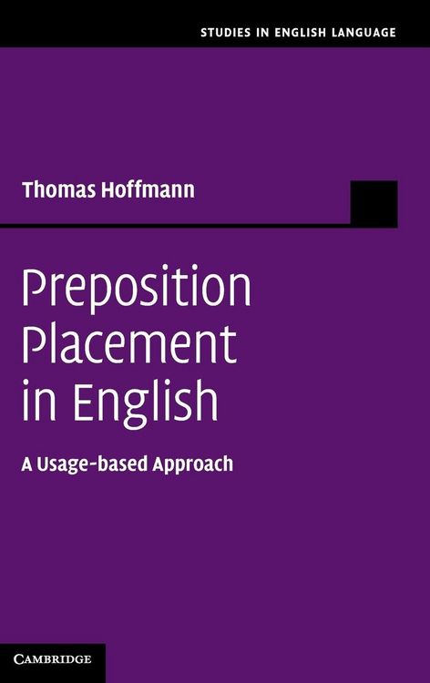 Produktbild: Preposition Placement in English