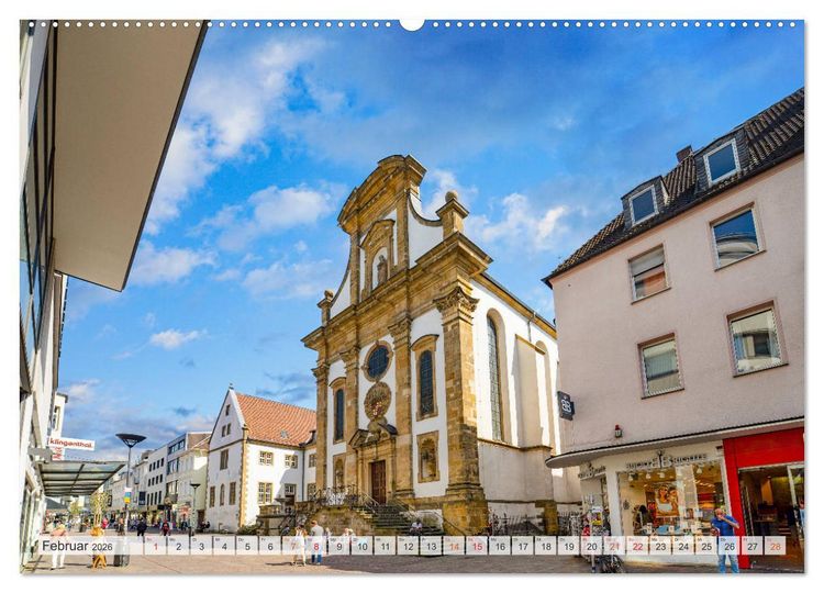 Produktbild: Paderborn Impressionen (Wandkalender 2026 DIN A2 quer), CALVENDO Monatskalender