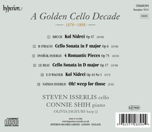 Produktbild: A Golden Cello Decade,1878-1888